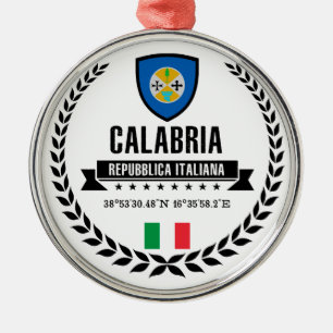 Ornamento De Metal Calábria