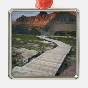 Ornamento De Metal Calçada em Waterton Glacier International