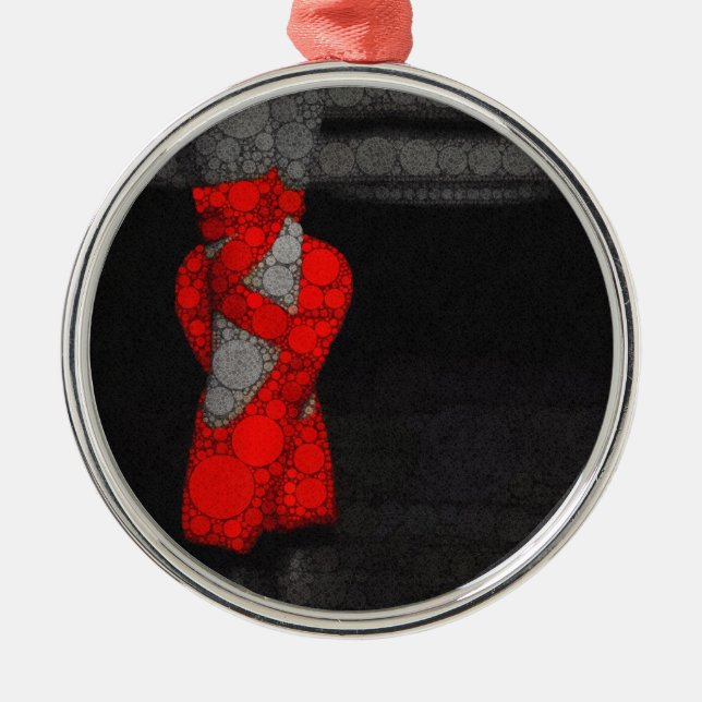 Ornamento De Metal Calçados Ballerina Balé (Frente)