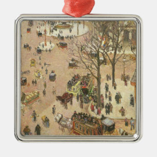 Ornamento De Metal Camille Pissarro   Lugar du Teatro Francais, 1898