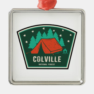 Ornamento De Metal Camping nacional de Colville