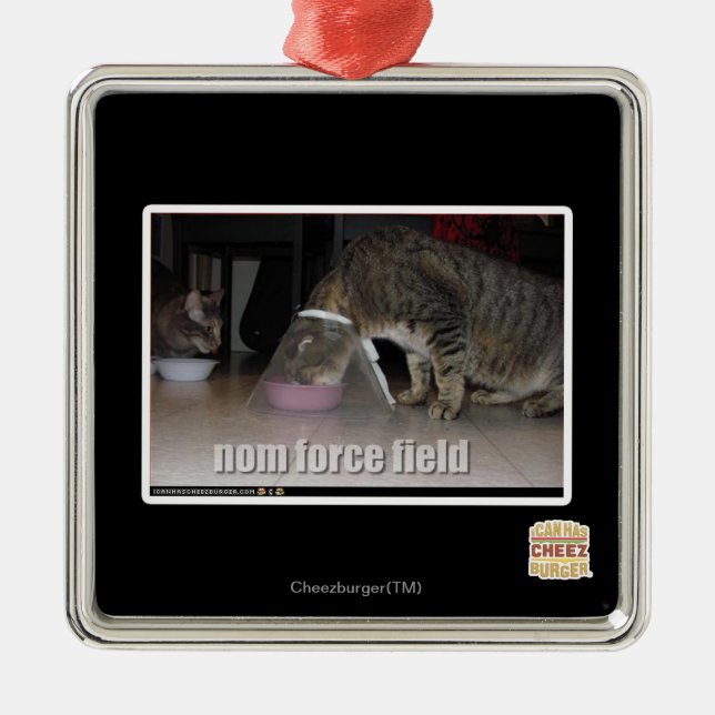 Ornamento De Metal campo de força do nom (Frente)