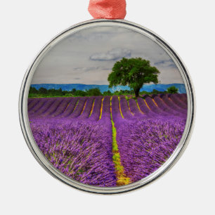 Ornamento De Metal Campo de lavanda panorâmico, França