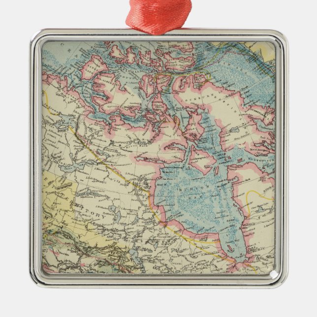 Ornamento De Metal Canadá 6 (Frente)