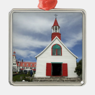 Ornamento De Metal Canadá, Quebec, Tadoussac. Petite Chapelle,