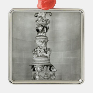 Ornamento De Metal Candelabros projetados por Piranesi na base