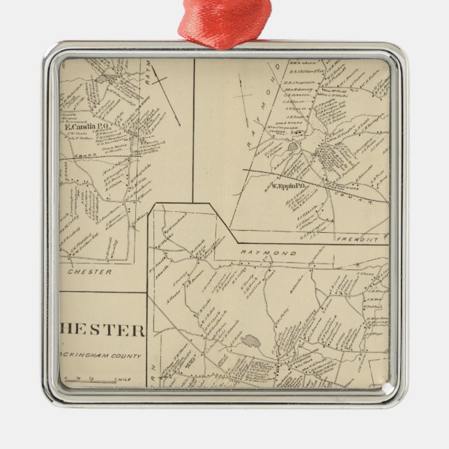 Ornamento De Metal Candia, Epping (Frente)