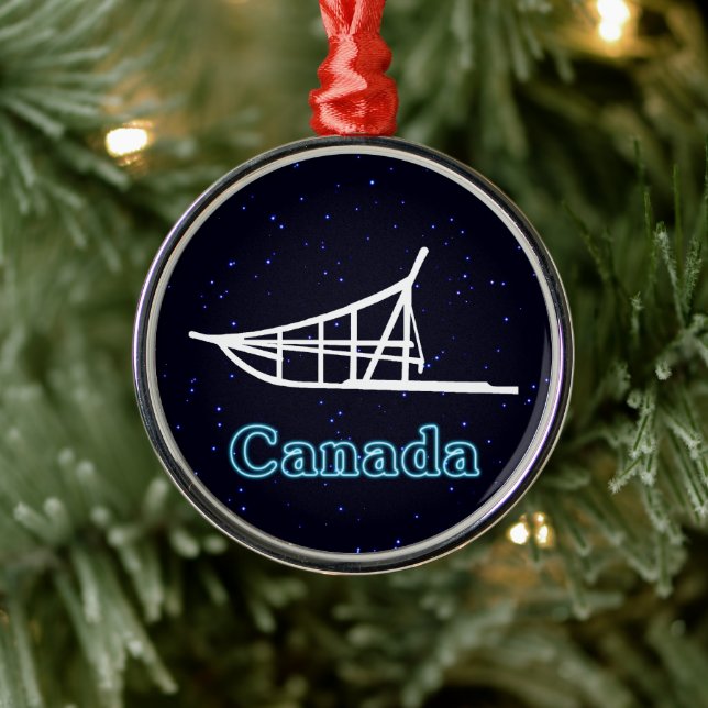 Ornamento De Metal Canina (Árvore)