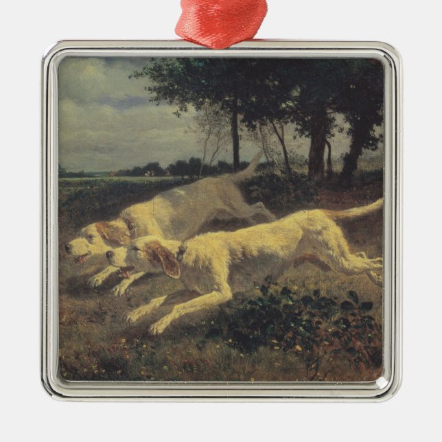 Ornamento De Metal Caninos (Beagles) (por Troyon Constante) (Frente)