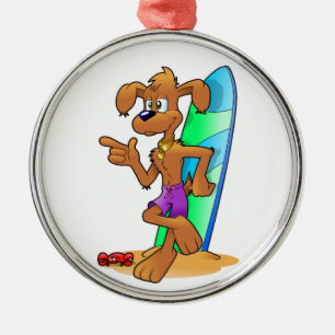 ORNAMENTO DE METAL CÃO DE SOBREFERÊNCIA