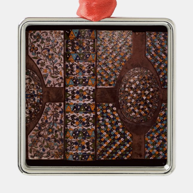 Ornamento De Metal Capa do livro (Frente)