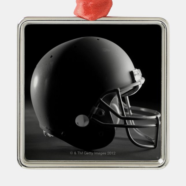 Ornamento De Metal Capacete de futebol (Frente)