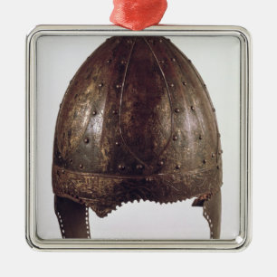 Ornamento De Metal Capacete, de Vezeronce