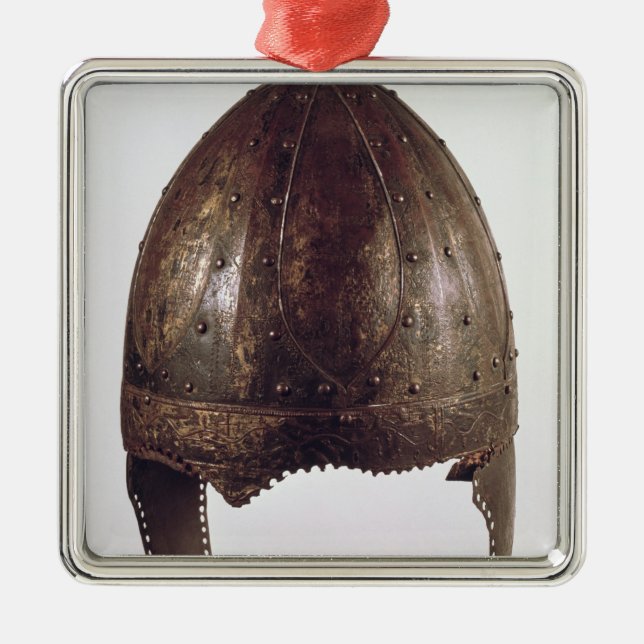 Ornamento De Metal Capacete, de Vezeronce (Frente)