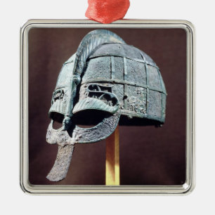 Ornamento De Metal Capacete, do tesouro de Vendel