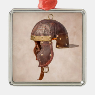 Ornamento De Metal Capacete militar romano antigo
