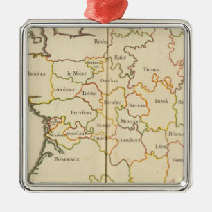 Ornamento De Metal Capitais de France