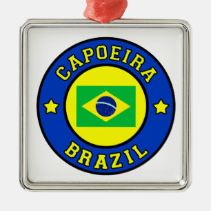 Ornamento De Metal Capoeira