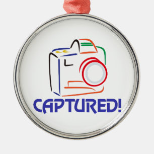 Ornamento De Metal Capturado na câmera