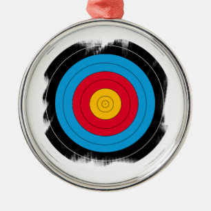 Ornamento De Metal Cara do alvo