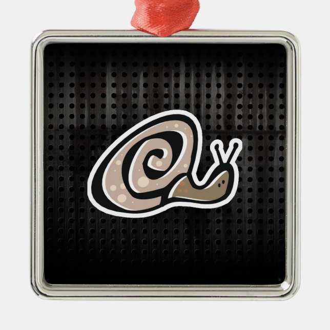 Ornamento De Metal Caracol bonito; Legal (Frente)