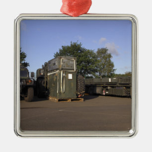 Ornamento De Metal Carga que está sendo preparada