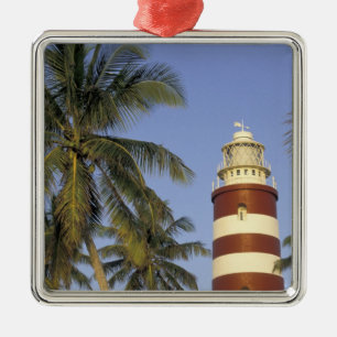 Ornamento De Metal Caribe, Bahamas, Abaco, Elbow Cay. Hopetown