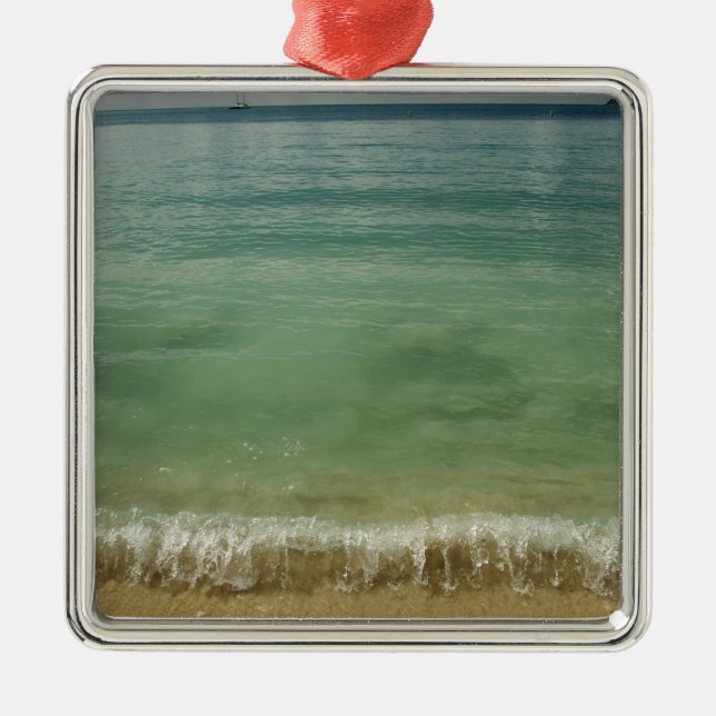 Ornamento De Metal Caribe, Ilhas Virgens Americanas, Rua. Thomas, 4 (Frente)