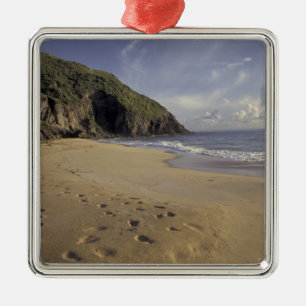 Ornamento De Metal Caribe, Rua. Pegadas no Atlântico