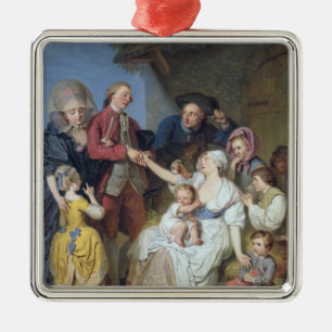 Ornamento De Metal Caridade, 1777
