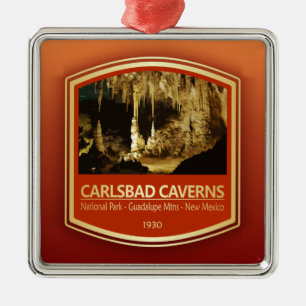 Ornamento De Metal Carlsbad Caverns NP (PF1)