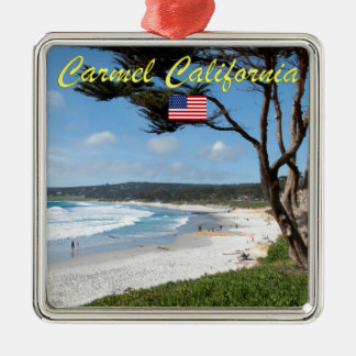 ORNAMENTO DE METAL CARMEL PELO MAR - MONTEREY CALIFÓRNIA EUA