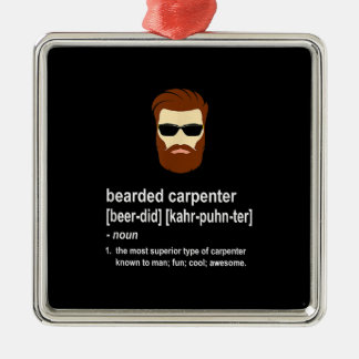 Ornamento De Metal Carpinteiro Engraçado Homens Presentes