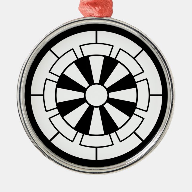 Ornamento De Metal Carrinho Genji (Frente)