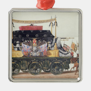 Ornamento De Metal Carro fúnebre do duque de Wellington, 1853