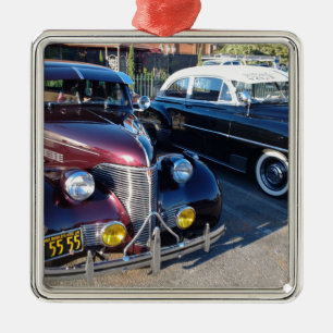 Ornamento De Metal Carros Clássicos Lindos no Carro Show