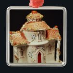 Ornamento De Metal Casa de campo de Staffordshire, C. 1860<br><div class="desc">Casa de campo do Staffordshire da escola inglesa,  C. 1860 situado em um colecção privada. A casa de campo de Staffordshire,  C. 1860 foi criada em torno do século XIX.</div>