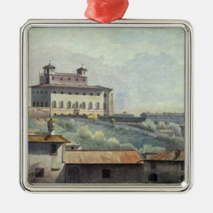 Ornamento De Metal Casa de campo Medici, Roma, c.1776 (óleo no papel