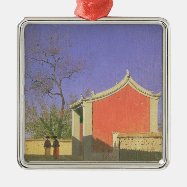 Ornamento De Metal Casa de reunião do Solones, Ak-Kent, 1869-70 (Frente)