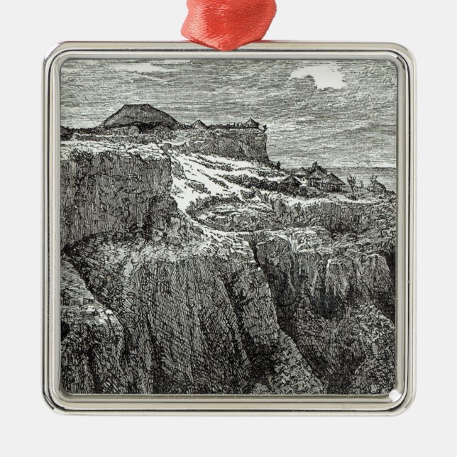 Ornamento De Metal Casa Magdala do rei Theodore (Frente)