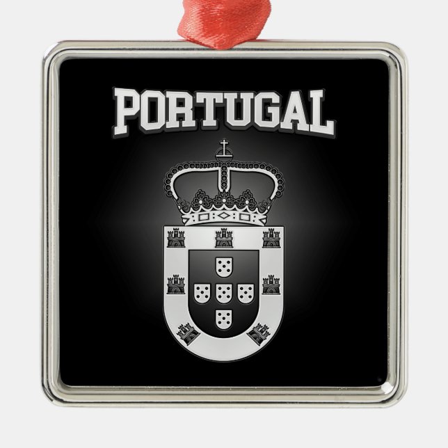 Ornamento De Metal Casaco de Armas de Portugal (Frente)