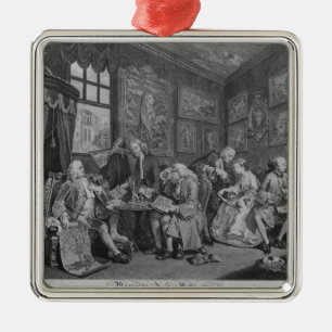 Ornamento De Metal Casamento um modo do la