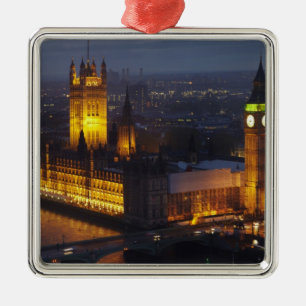 Ornamento De Metal Casas do Parlamento, Big Ben, Westminster