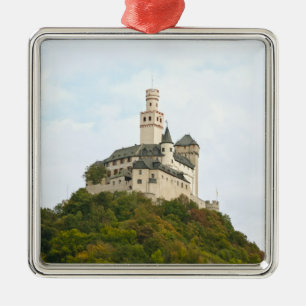 Ornamento De Metal Castelo