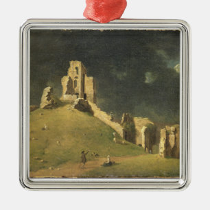 Ornamento De Metal Castelo de Corfe, Dorset, 1764 (óleo em canvas)