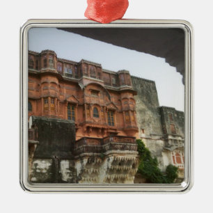 Ornamento De Metal Castelo de Dentro Royal Ghanerao, Rajasthan, Índia