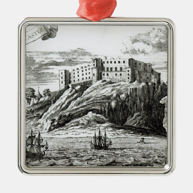 Ornamento De Metal Castelo de Dunnottar (Frente)