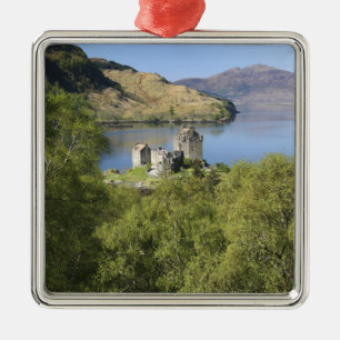 Ornamento De Metal Castelo Eilean Donan, Escócia. O famoso Eilean