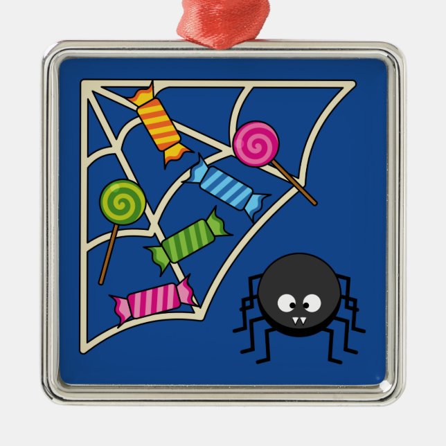 Ornamento De Metal Catcher Spider (Frente)