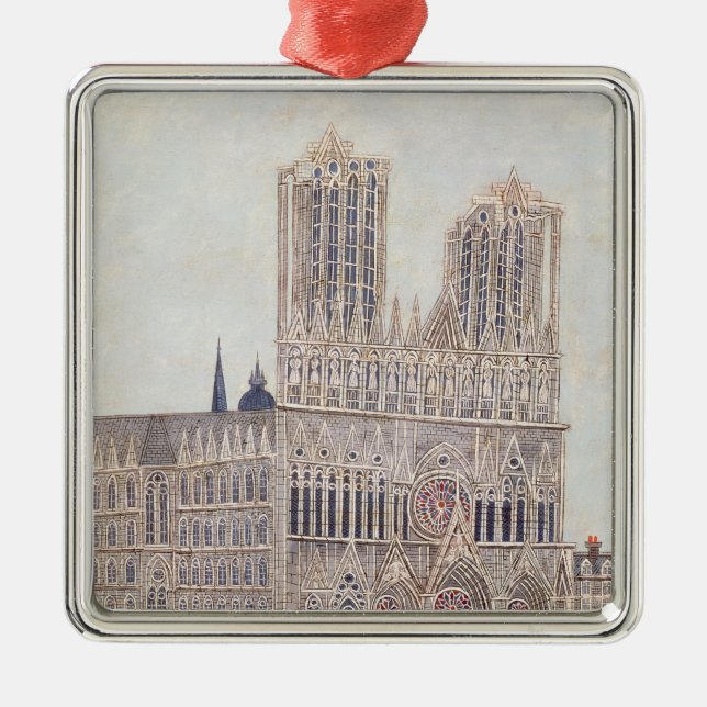 Ornamento De Metal Catedral de Rheims, c.1923 (Frente)